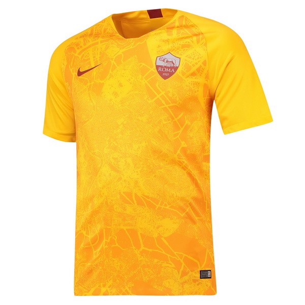 Camiseta As Roma 3ª 2018-2019 Amarillo